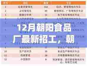 12月朝阳食品厂最新招工,朝阳食品厂12月最新招工详细步骤指南——如何顺利应聘成为食品制造专家