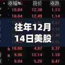 往年12月14日美股期货实时走势图,洞悉市场变化,驾驭未来投资力量之源