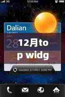 揭秘十二月Top Widgets实时活动，智能科技引领生活新潮流