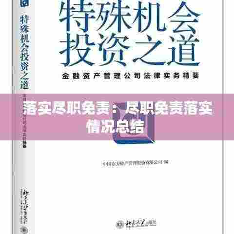落实尽职免责：尽职免责落实情况总结 