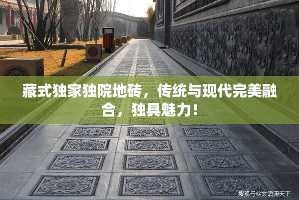 藏式独家独院地砖,传统与现代完美融合,独具魅力!