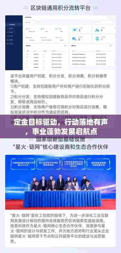 定金目标驱动,行动落地有声,事业蓬勃发展启航点