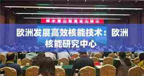 欧洲发展高效核能技术:欧洲核能研究中心