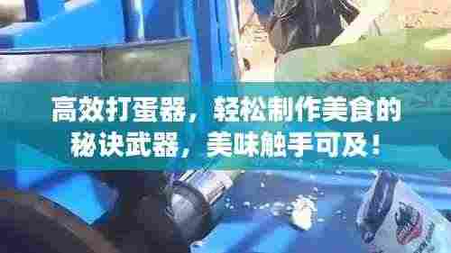 高效打蛋器,轻松制作美食的秘诀武器,美味触手可及!