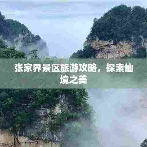 张家界景区旅游攻略,探索仙境之美