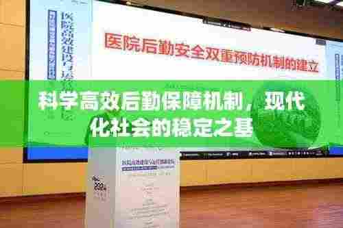 科学高效后勤保障机制,现代化社会的稳定之基