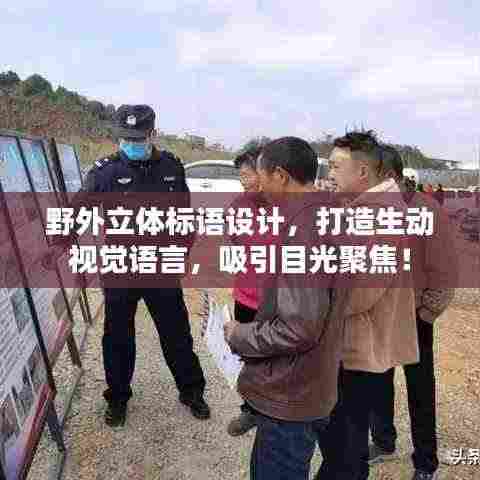 野外立体标语设计,打造生动视觉语言,吸引目光聚焦!