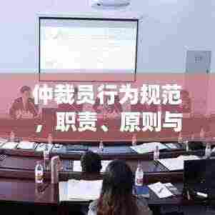 仲裁员行为规范,职责、原则与实践解析