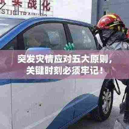 突发灾情应对五大原则,关键时刻必须牢记!