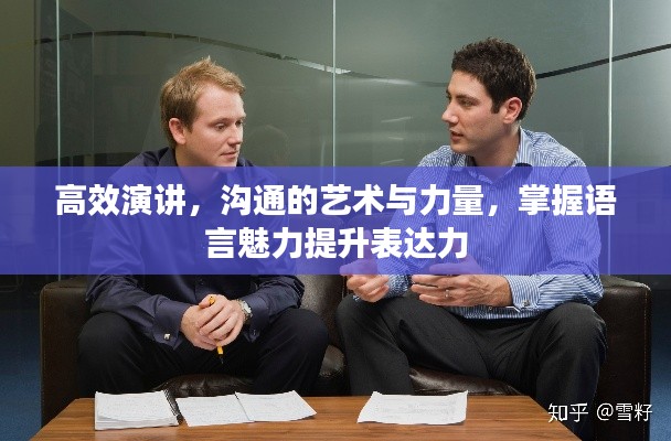 高效演讲，沟通的艺术与力量，掌握语言魅力提升表达力