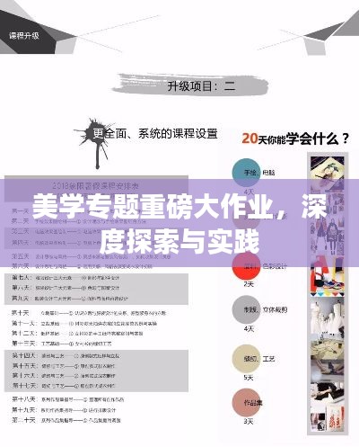 美学专题重磅大作业,深度探索与实践
