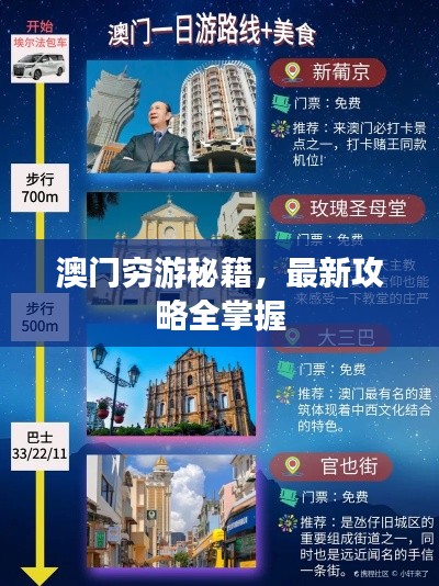 澳门穷游秘籍,最新攻略全掌握