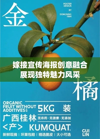 嫁接宣传海报创意融合展现独特魅力风采