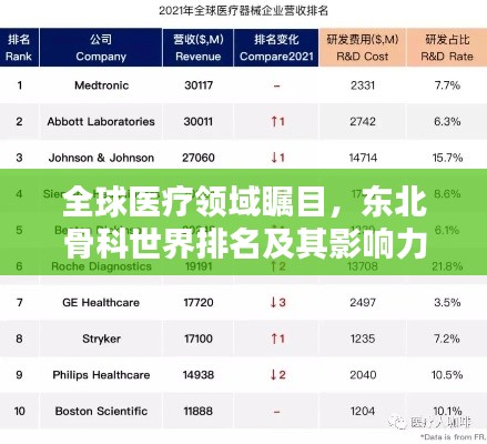 全球医疗领域瞩目,东北骨科世界排名及其影响力解析