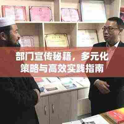 部门宣传秘籍,多元化策略与高效实践指南