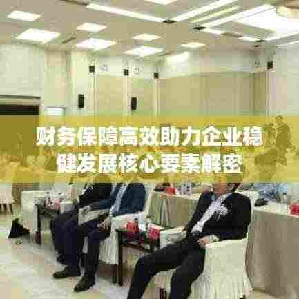 财务保障高效助力企业稳健发展核心要素解密